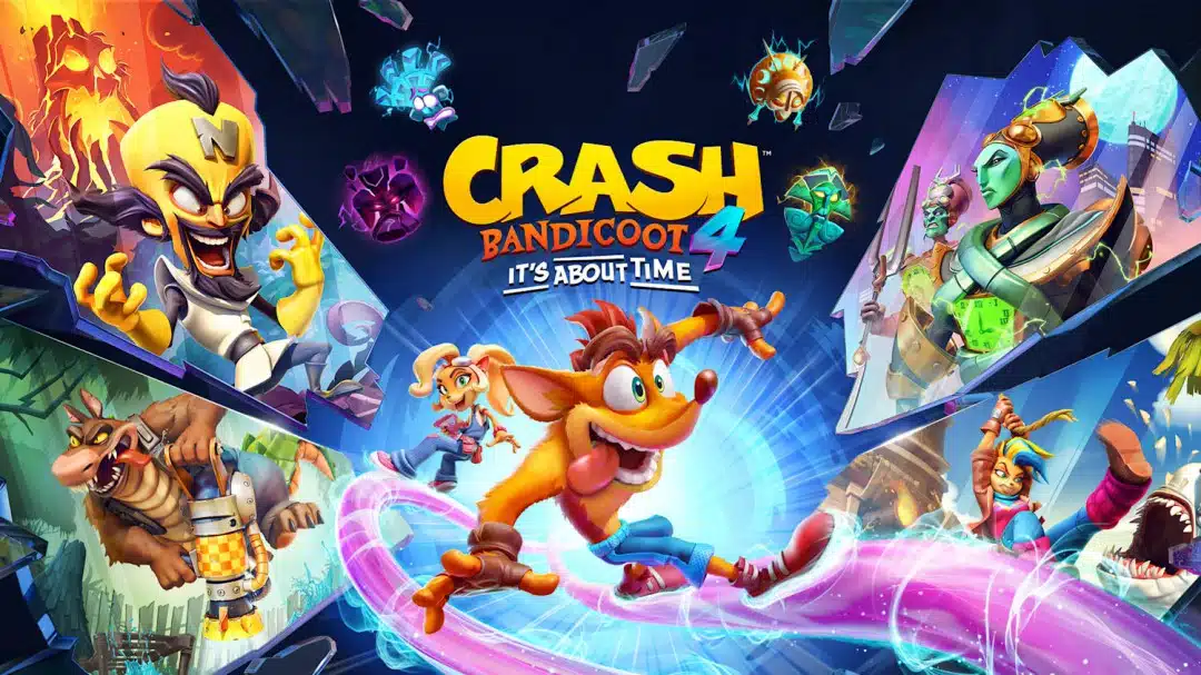 crash bandikoot اکانت قانونی crash bandicoot 4 برای ps4 و ps5