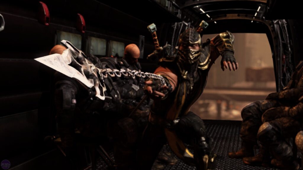 گیم پلی mortal kombat 11