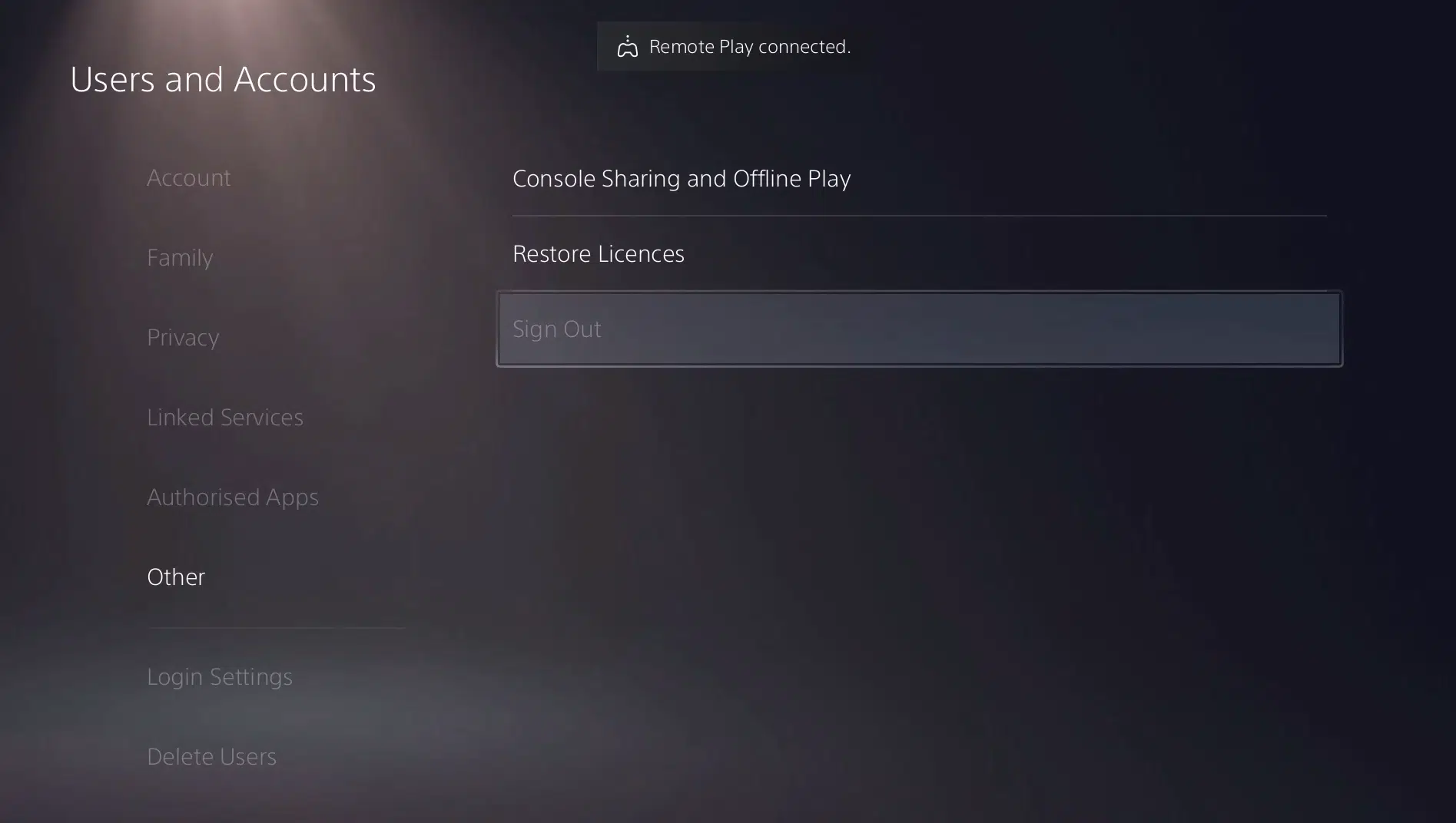 آموزش وارد کردن اکانت ظرفیت 1 در PS5