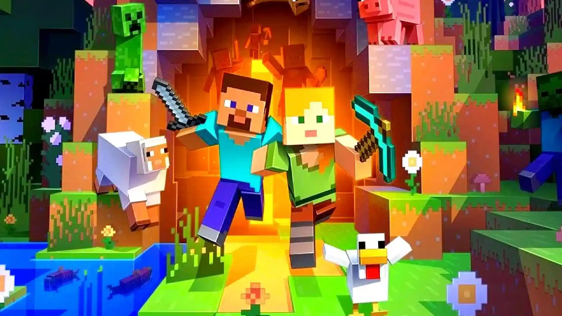 اکانت قانونی Minecraft برای PS4 و PS5