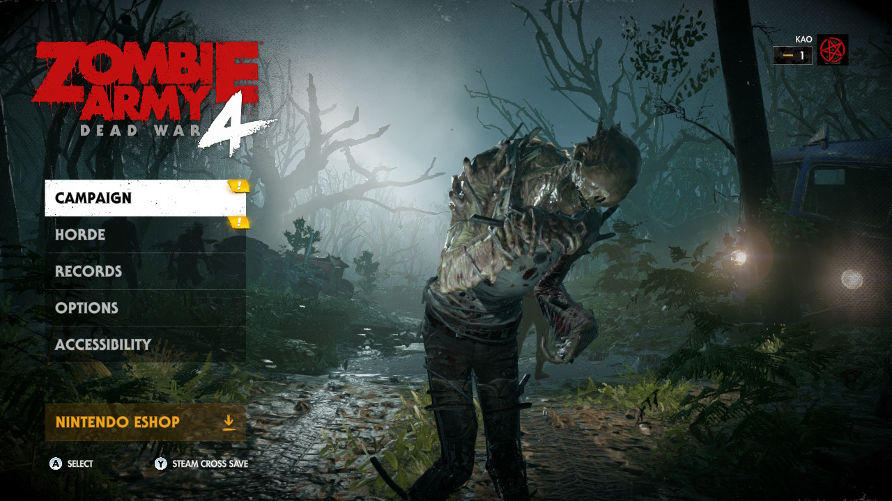 اکانت Zombie Army 4